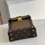 Louis Vuitton Monogram Reverse Canvas Vertical Trunk Pochette M67873