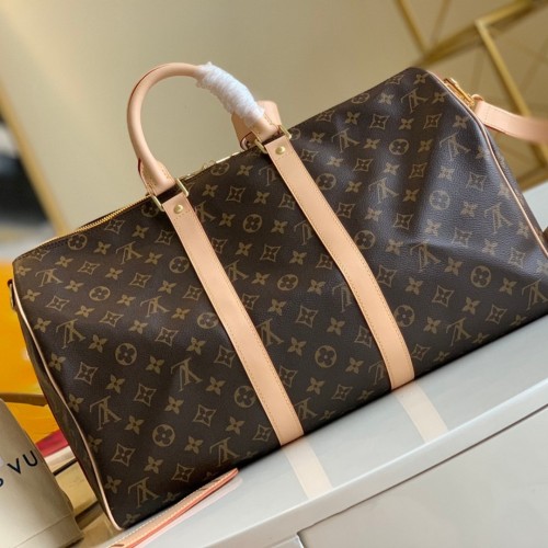 Louis Vuitton Monogram Canvas Keepall 45 with Shoulder Strap M41418