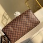 Louis Vuitton Damier Ebene Speedy 35cm with shoulder strap bandouliere N41366