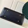 Louis Vuitton Monogram Empreinte Leather Artsy MM M41066-navy-blue