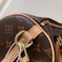 Louis Vuitton Monogram Canvas Speedy 35 with Shoulder Strap M40392