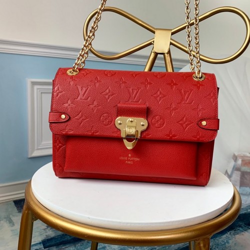 Louis Vuitton Monogram Empreinte Vavin PM Scarlet red M43936