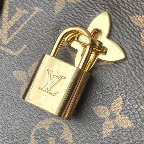 Louis Vuitton Monogram Canvas Flower Tote Noir M43550