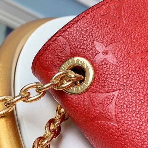 Louis Vuitton Monogram Empreinte Vavin PM Scarlet red M43936