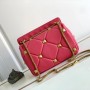 Valentino Garavani Leather Medium Roman Stud Handle Bag