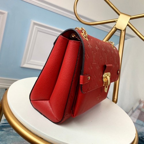 Louis Vuitton Monogram Empreinte Vavin PM Scarlet red M43936