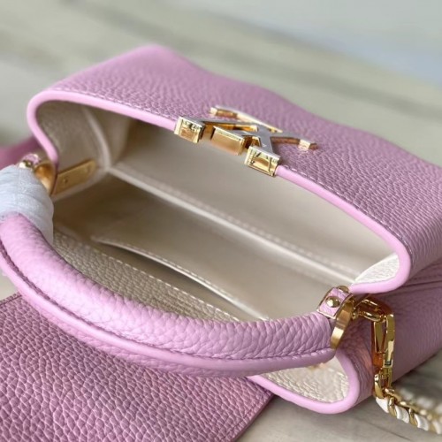 Louis Vuitton Capucines Mini Capushell Collection Pink