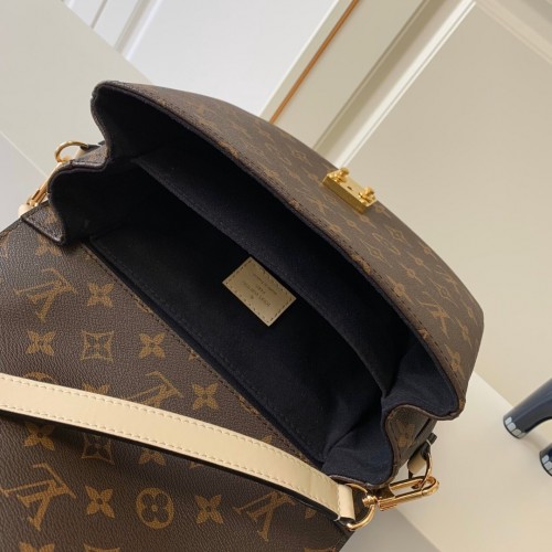 Louis Vuitton Monogram Canvas Pochette Metis with braided handle M45152