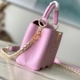 Louis Vuitton Capucines Mini Capushell Collection Pink