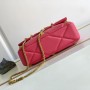 Valentino Garavani Leather Medium Roman Stud Handle Bag