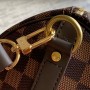 Louis Vuitton Damier Ebene Speedy 25cm with shoulder strap bandouliere N41368