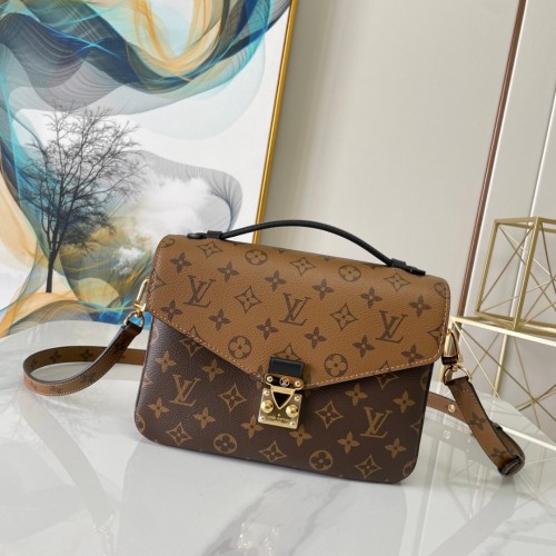 Louis Vuitton Monogram Reverse Metis Pochette M41465