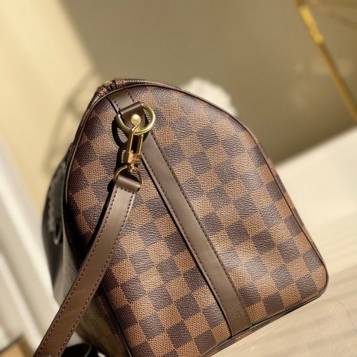 Louis Vuitton Damier Ebene Speedy 35cm with shoulder strap bandouliere N41366