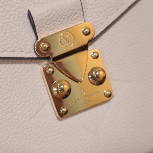 Louis Vuitton Monogram Empreinte Leather Pochette Metis M59211-cream