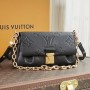 Louis Vuitton Monogram Empreinte Leather Favorite M45813-black