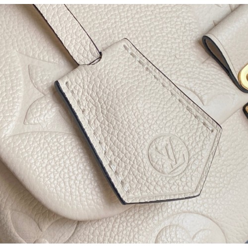 Louis Vuitton Monogram Empreinte Leather Madeleine BB - Cream