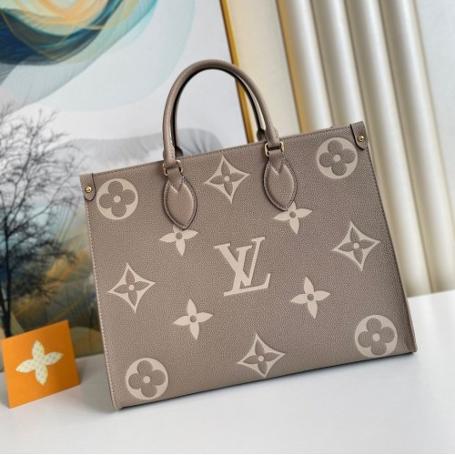 Louis Vuitton Bicolor Monogram Empreinte Leather Onthego MM M45494