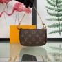 Louis Vuitton Monogram Canvas Mini Pochette Accessoires M58009