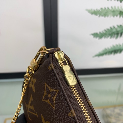 Louis Vuitton Monogram Canvas Mini Pochette Accessoires M58009