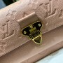 Louis Vuitton Monogram Empreinte Leather Vavin Chain Wallet M67839-pink