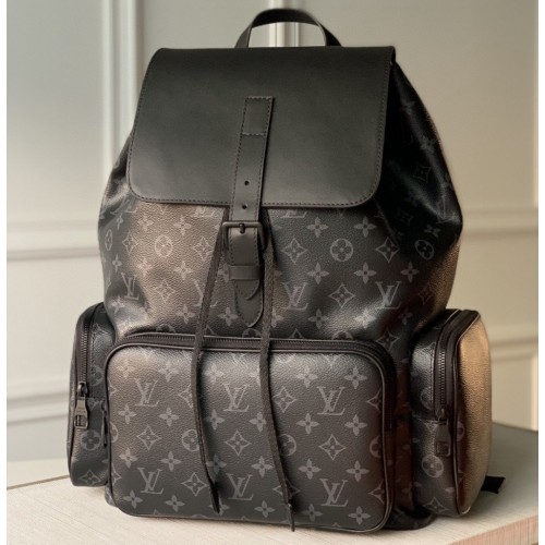 Louis Vuitton Monogram Eclipse Trio Backpack M45670-black