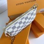 Louis Vuitton Damier Azur Mini Pochette Accessoires N58009-white