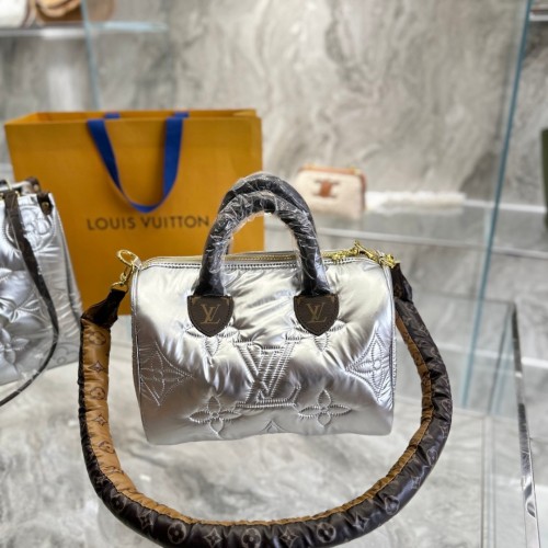 Louis Vuitton Speedy Bandouliere 25 M20973-silver