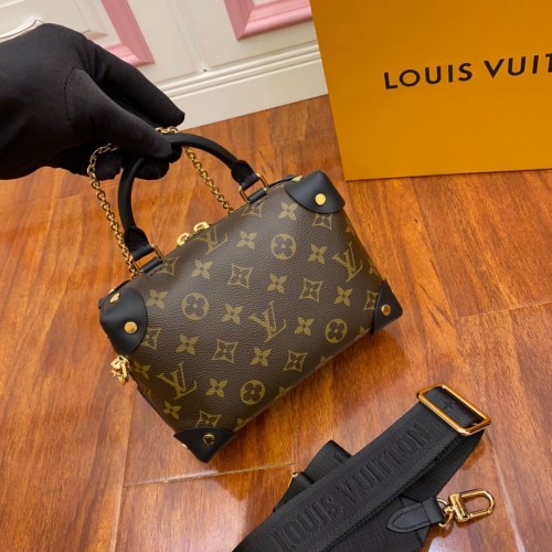 Louis Vuitton Monogram Canvas Petite Malle Souple M45571