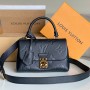 Louis Vuitton Monogram Empreinte Leather Madeleine BB - Black