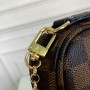 Louis Vuitton Damier Ebene Mini Pochette Accessoires N58009-brown