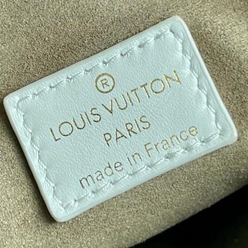 Louis Vuitton Monogram-embossed Lambskin Coussin PM M57793