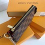 Louis Vuitton Damier Ebene Mini Pochette Accessoires N58009-brown