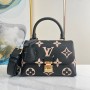 Louis Vuitton Bicolor Monogram Empreinte Leather Madeleine BB M45978-black