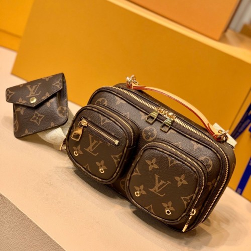 Louis Vuitton Monogram Canvas Utility Crossbody M80446