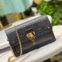 Louis Vuitton Monogram Empreinte Leather Vavin Chain Wallet M67839-black