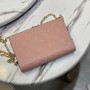 Louis Vuitton Monogram Empreinte Leather Vavin Chain Wallet M67839-pink