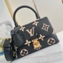 Louis Vuitton Bicolor Monogram Empreinte Leather Madeleine BB M45978-black