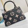 Louis Vuitton Bicolor Monogram Empreinte Leather Madeleine BB M45978-black