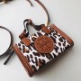 Tory Burch Brown Ella Mini Shoulder Bag