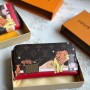 Louis Vuitton Monogram Christmas Animations Lion Cat Zippy Wallet