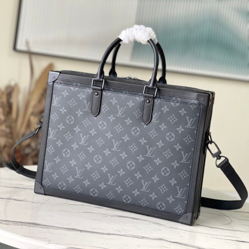 Louis Vuitton Monogram Eclipse Soft Trunk Briefcase M44952