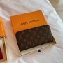 Louis Vuitton Monogram Christmas Animations Paris Zippy Wallet