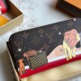 Louis Vuitton Monogram Christmas Animations Lion Cat Zippy Wallet