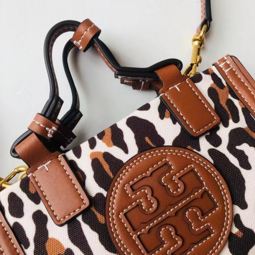 Tory Burch Brown Ella Mini Shoulder Bag