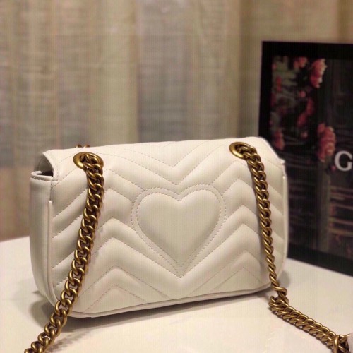 Gucci Mini GG Marmont Matelassé Shoulder Bag