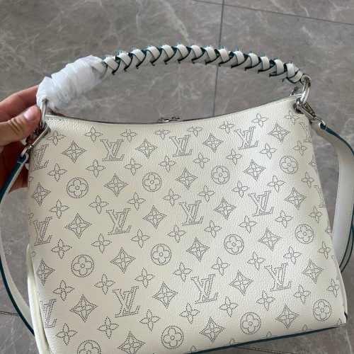 Louis Vuitton Mahina Beaubourg Hobo MM M56073-white