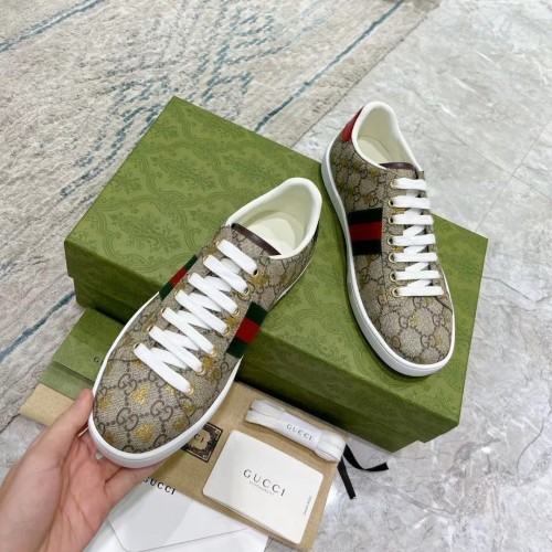 Gucci Women's Ace GG Supreme Sneaker with Bees