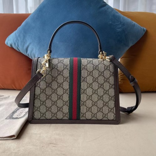 Gucci Ophidia GG Small Top Handle Bag