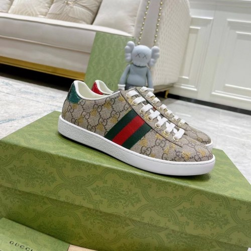 Gucci Women's Ace GG Supreme Sneaker with Bees