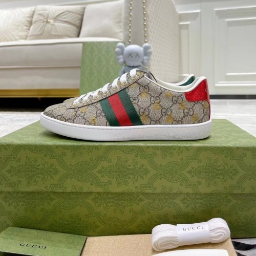 Gucci Women's Ace GG Supreme Sneaker with Bees